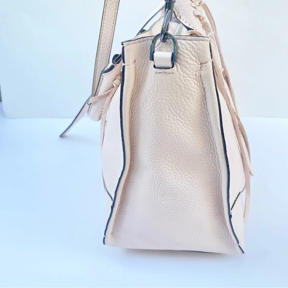 Rebecca Minkoff Pale Pink Leather Tote Bag
